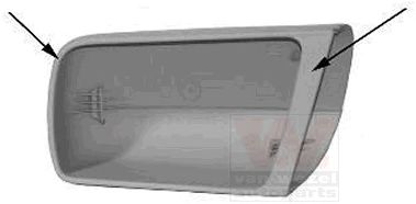 VAN WEZEL 3030841 -  Покрытие, внешнее зеркало